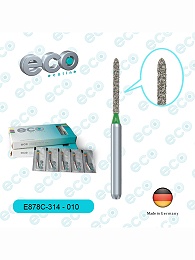 Eco金刚砂车针球形E878系列